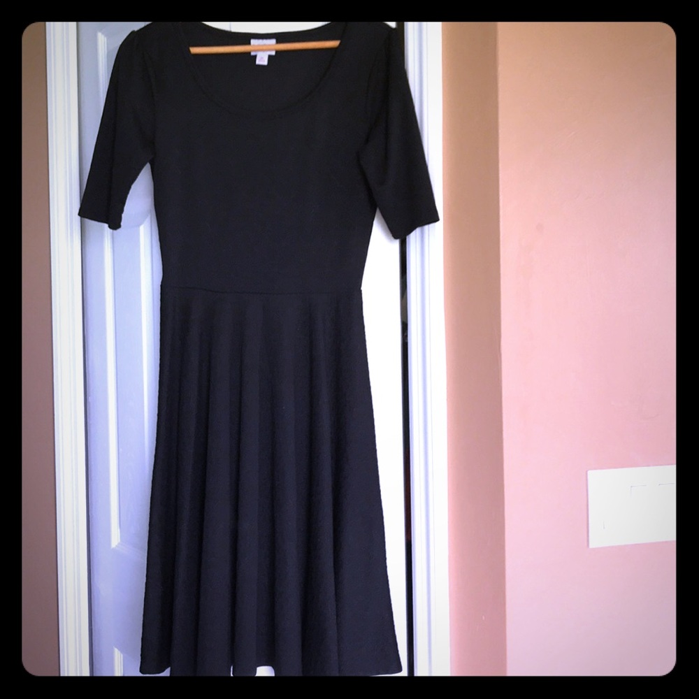 Lularoe Black Nicole Dress